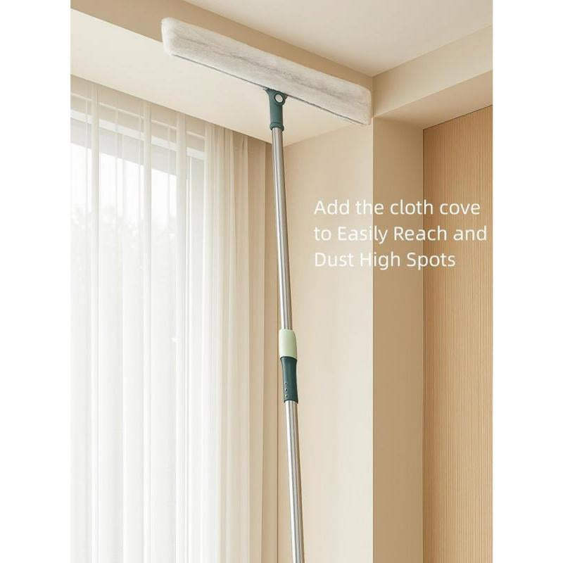 3 In1 Multifunctional,Liquids,Pet Hair Tile,Dirt,Hardwood Floors,Mop All Surface Sweeper and Squeegee for Wet and Dry Cleaning Dust,1 Counthome Retractable Silicone Floor Squeegee Bathroom Glass Floor Squeegee.