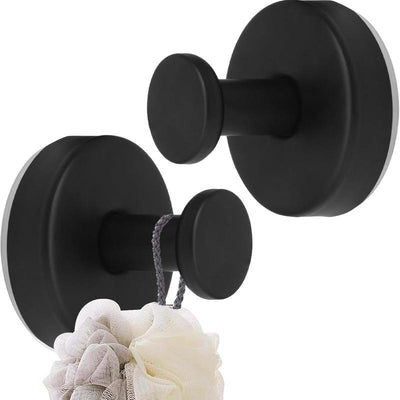 2 PCS Suction Cup Hooks for Shower,Removable Shower Towel Hooks Suction Hooks No Drill Hook for Glass Door, Mirror, Windows, Tile, Robe, Bathroom Suction Hook