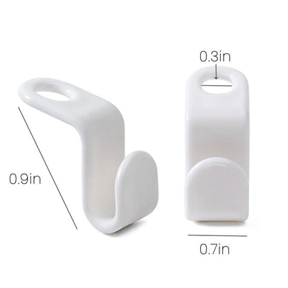 20 Counts Hanger Connector Hooks for Clothes Storage，Space Saving Organizer，Space Saver Hangers，Hangers Accessory